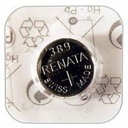Батарейка для часов Renata R 389 SR 1130 W 1.55V, 80mAh, 11.6x3.1mm
