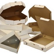Упаковка картонная для пиццы. На заказ. Киев. Производство. фото