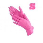 Перчатки нитриловые Nitrile S (розовые), 100 шт (50 пар)