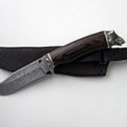 Нож из дамасской стали “Гюрза“ (малый) фото