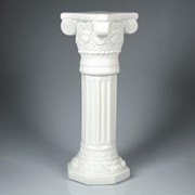Подставка напольная “Колонна Акрополь“ белая, 75 см фото
