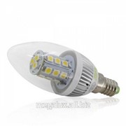 Лампа светодиодная LED E14 3W 21 pcs WW C37-A SMD5050 фотография