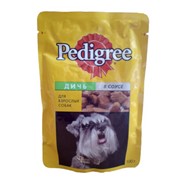 Корм для собак Pedigree дичь в соусе