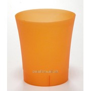 Горшок пластиковый “Орхидея 376“ (оранжевый) LA376-24 фото