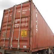 Морской контейнер 40 футов (тонн) Доставка по Украине не дорого фото