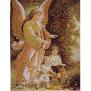 Икона из янтаря “Ангел хранитель“ фото