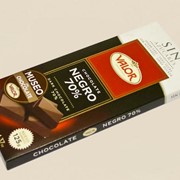 Шоколад черный Валор Valor 70% какао. 125 гр. Без сахара фото