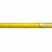 Лопата прямоугольная ЛУ(П) с желтым металлизированным черенком и V-pучкой (5шт/уп)