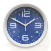 Часы настенные KR0285 белый синий 20х20х6 см фото