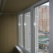 Остекление лоджий и балконов ПВХ фото