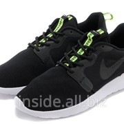 Кроссовки Nike Roshe Run Hyperfuse Black Anthracite Venom Green 43 фотография