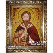 Пророк Илия - Икона Ручной Работы Из Янтаря Код товара: Оар-108 фото