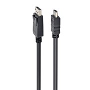 Кабель Gembird Cablexpert DisplayPort to HDMI 20M/19M 5m Black CC-DP-HDMI-5M фото