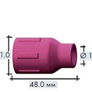 778.1183 Сопло керамическое диам.12,5х48 мм., Abicor Binzel