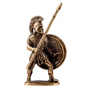 Фигурка литая древнеримский воин Максимилиан, латунь (подарочная упаковка) фотография