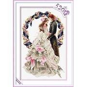 Набор для вышивания “Пышная свадьба“ 100410 фотография