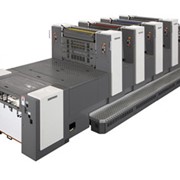 Листовые офсетные печатные машины Индустриального класса с печатными и впереди печатными цилиндрами двойного диаметра SHINOHARA 66 формата А2 (508 x 660 мм), выпускаются в - 4; - 5 цветным комплектации.