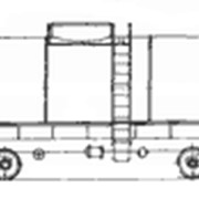 Перевозки грузовые 4-осной цистерной для жидкого пека, модель 15-1532