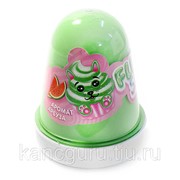 Слаймы, лизуны, слизь KIKI Слайм “Monster's Slime“ Fluffy 130гр аромат арбуза, св.-зеленый фотография