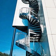 Лестница винтовая фото