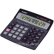 Калькулятор CASIO D-40L-S-G Hнастольный, 14 разрядный. Размеры 159*156*32 мм фото