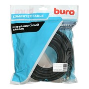 Кабель аудио-видео Buro HDMI (m)-HDMI (m) 10м контакты позолото черный (BHP HDMI 20-10) фото