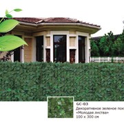 Декоративное зеленое покрытие GC-03 «Молодая листва» 100 x 300 см фото