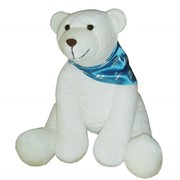 Мягкая игрушка полярный медведь фото