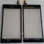 Оригинальный тачскрин / сенсор (сенсорное стекло) для Sony Xperia M2 Aqua D2403 | D2406 (черный цвет)