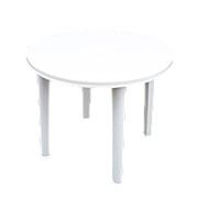 Стол “Romantik“ круглый белый Т209 D85,5см h71,5см фотография