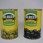 Оливки без косточки ALREEF 280 г фото