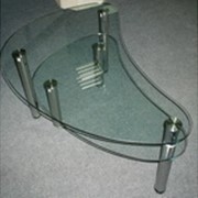 Стеклянный стол под заказ С11 фото