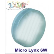 Люминесцентная лампа, 6Вт, GX5.3, 3000К Micro-Lynx F 6W 830