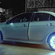 Подсветка колес машины фото