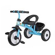 Велосипед 3-х колесный Чижик голубой жесткое сиденье, пластиковые колеса арт.CH-B3-01MX фотография