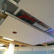 Монтаж систем лучистого отопления/охлаждения фото