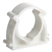 Полипропиленовая опора 25 с фиксатором белая фото