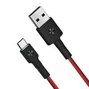 Кабель Xiaomi ZMI USB - Type-C Kevlar Cable Red 200 см (AL431) фото