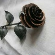 Изделия из оцинкованной стали, розы фото