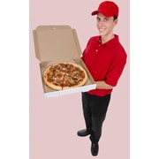 Доставка пиццы. фотография