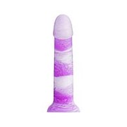 Фиолетовый фаллоимитатор Neil - 18 см. фото