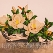 Набор для вышивания бисером “Белая орхидея“ FLF-019 фотография