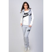 Костюм №204 “Nike“ (белый с светло-серым)2 фотография