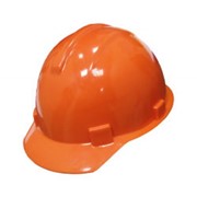 Каска строительная защитная оранжевая