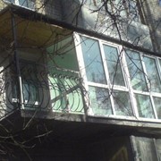 Остекление балконов, французский балкон, остекление оконных проемов фото