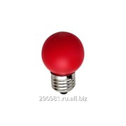 Лампа светодиодная Feron LB-37 E27 220В 1Вт красный цвет 25116