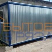 Блок-контейнер БК-02 ДВП, тамбур, 6.0х2.4х2.4м фото