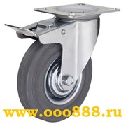 Промышленные колеса на серой резине 17075B (SCGb 75) фото