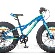 Велосипед Stels Aggressor 20“ MD V010 (11“ Синий) фото