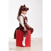 Карнавальный костюм “Лошадка“ (коричневая) фото